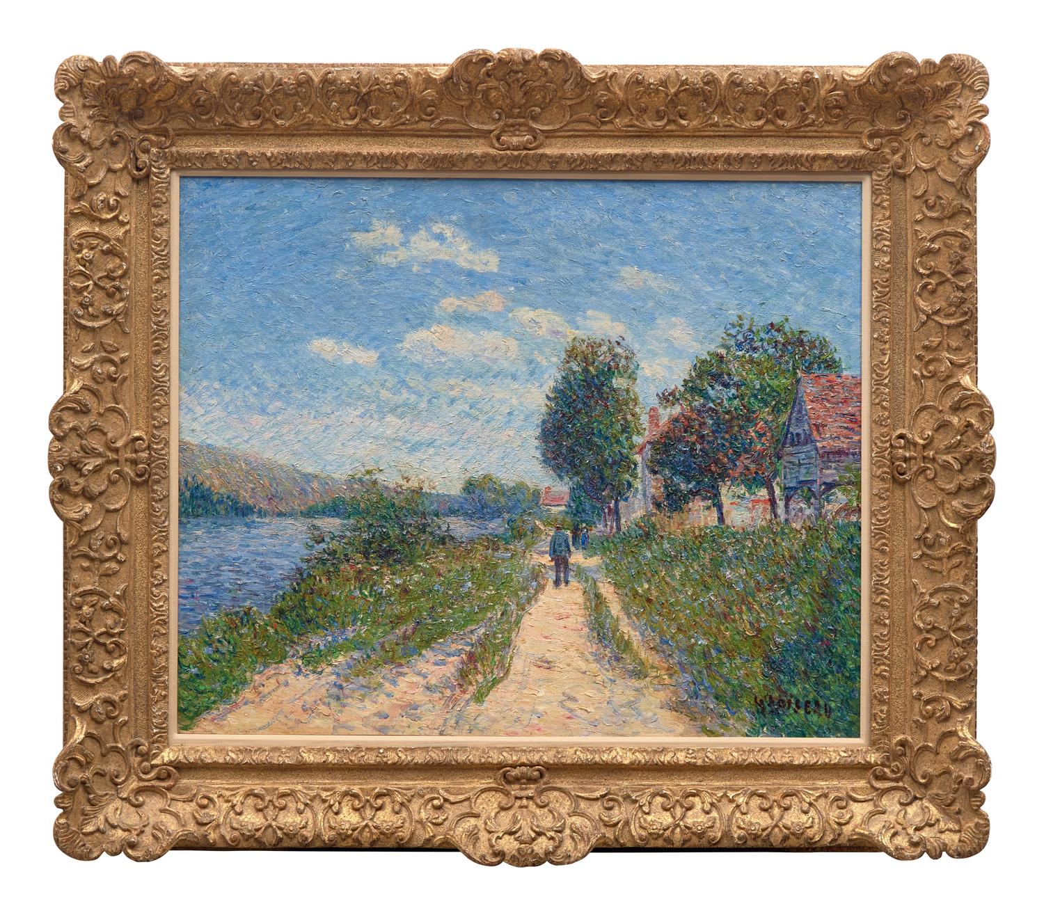 Bords de Rivière (Possibly Tournedos-sur-Seine), circa 1899