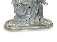 A Painted Zinc Neoclassical Statuette