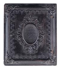 [EARLY PHOTOGRAPHY]. Ninth plate daguerreotype of African American woman.