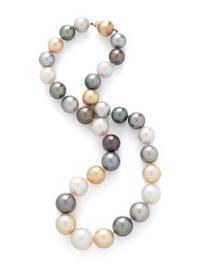 MULTICOLOR CULTURED PEARL NECKLACE