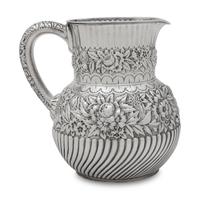 A Tiffany and Co. Silver Water Pitcher