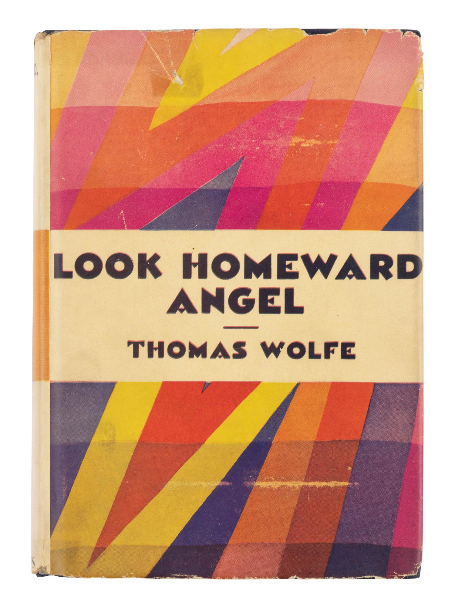 WOLFE, Thomas (1900-1938). Look Homeward, Angel. A Story of the Buried Life . New York: Charles Scribner's Sons, 1929.