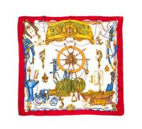 An Hermes Silk Scarf, 35 x 35 inches.
