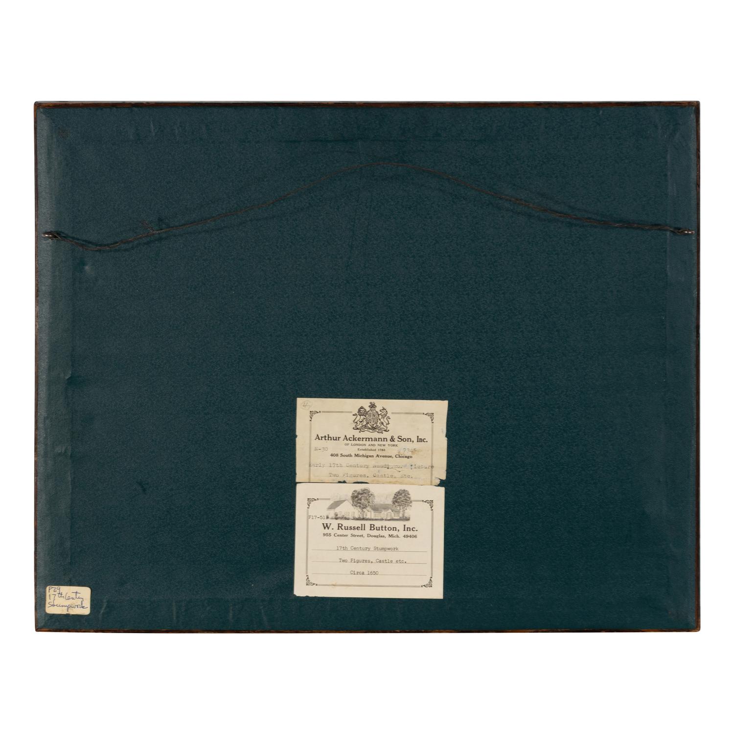 An English Stumpwork Panel