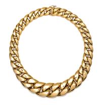 An 18 Karat Yellow Gold Necklace, 95.60 dwts.