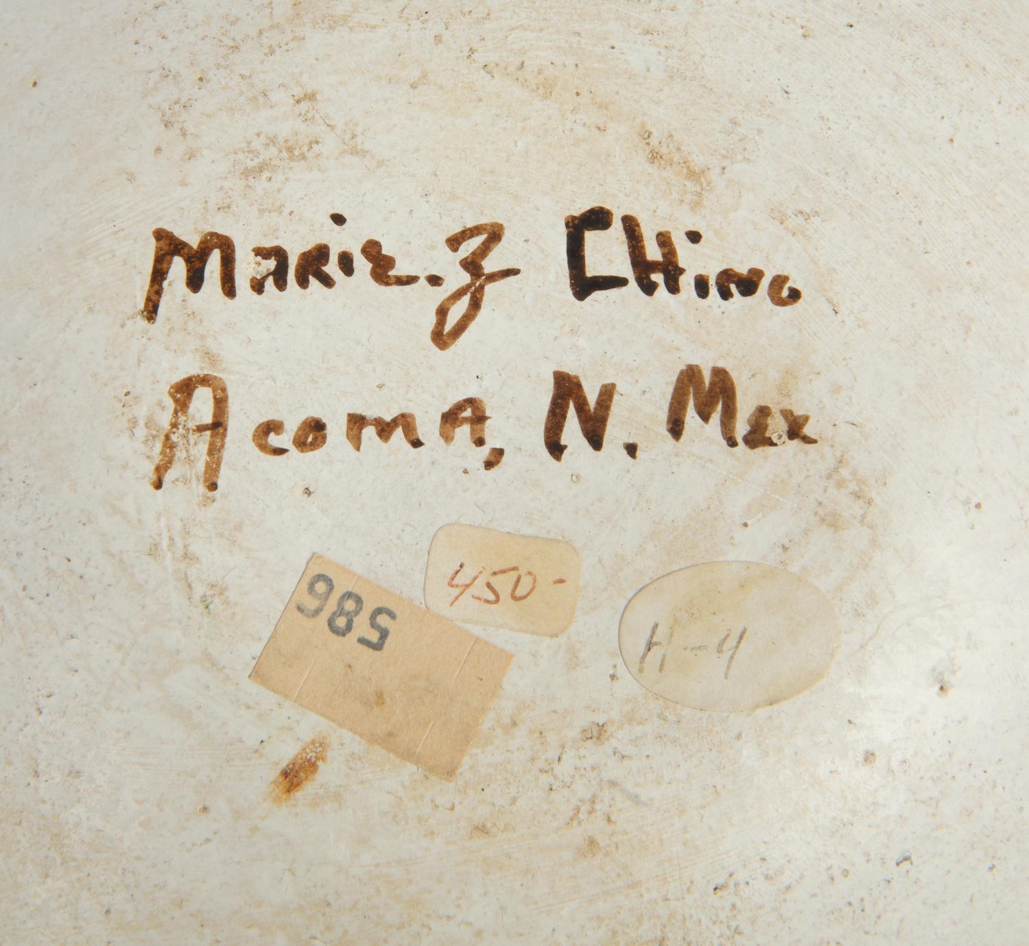 Group of Polychrome Pottery