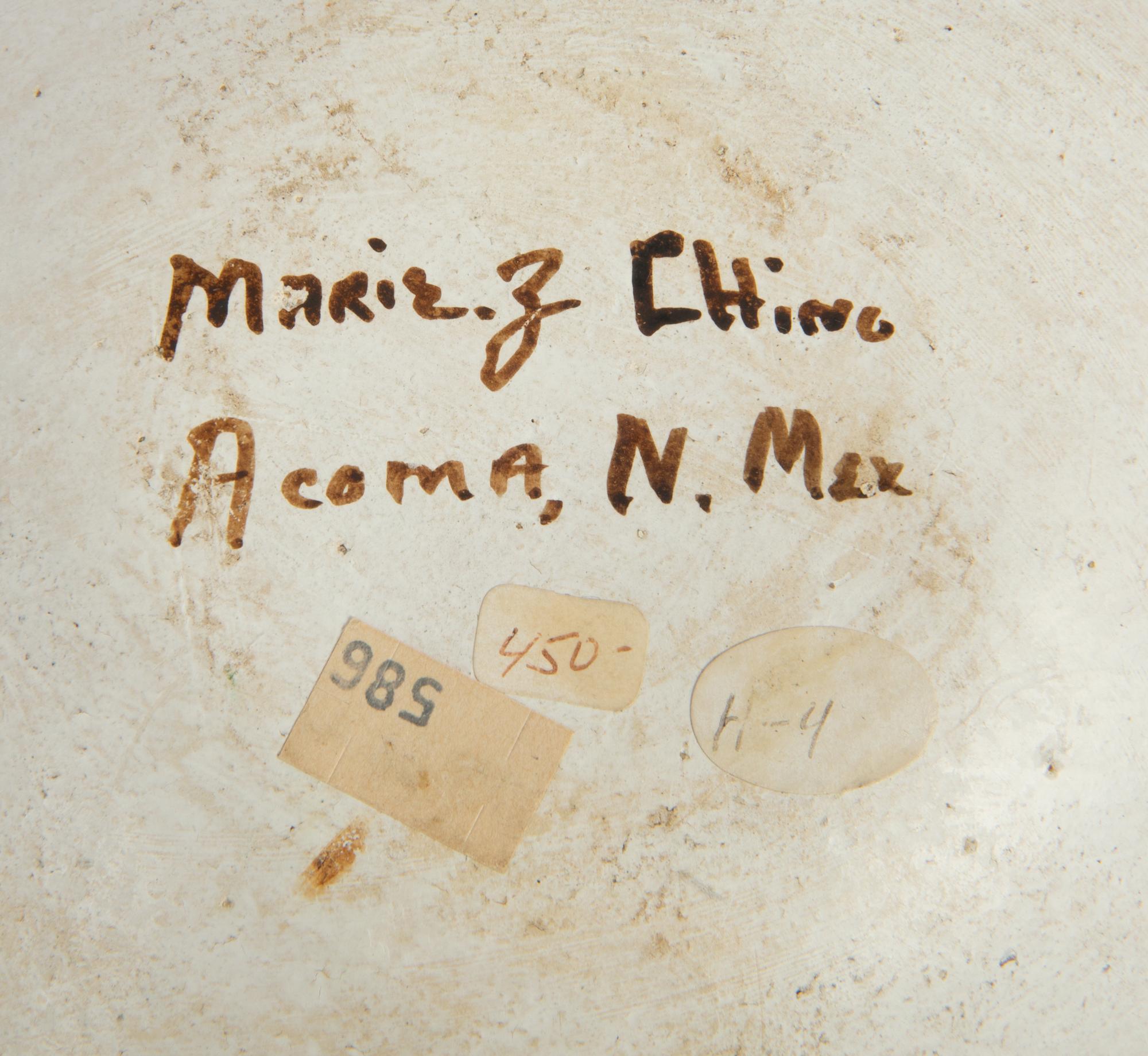 Group of Polychrome Pottery