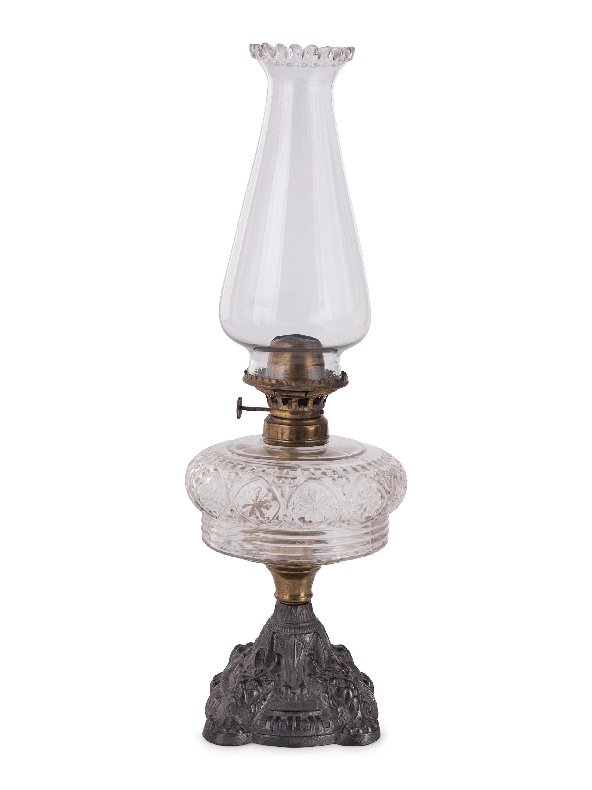 Three Kerosene Lamps