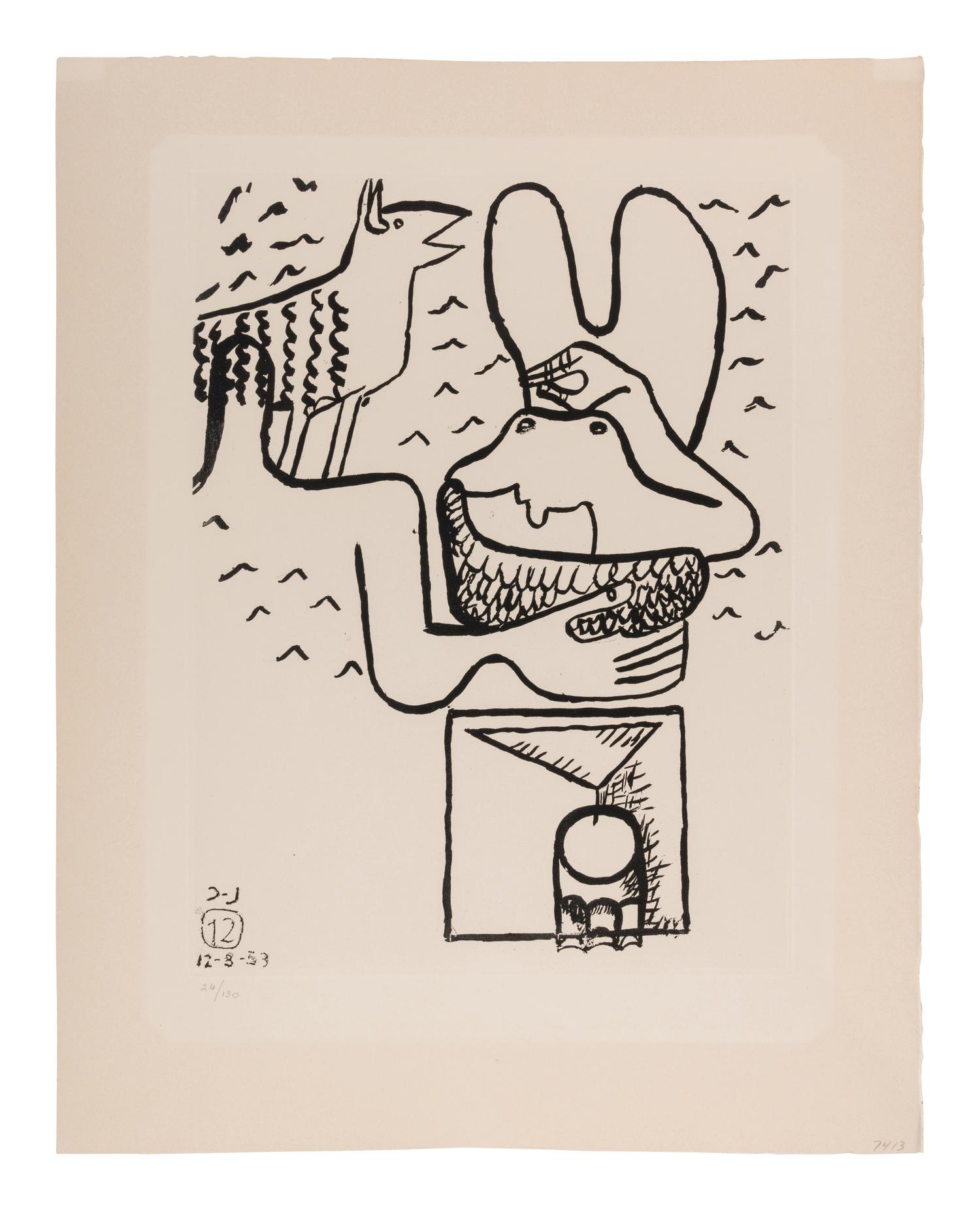 A group of three prints from Unité, 1963-65