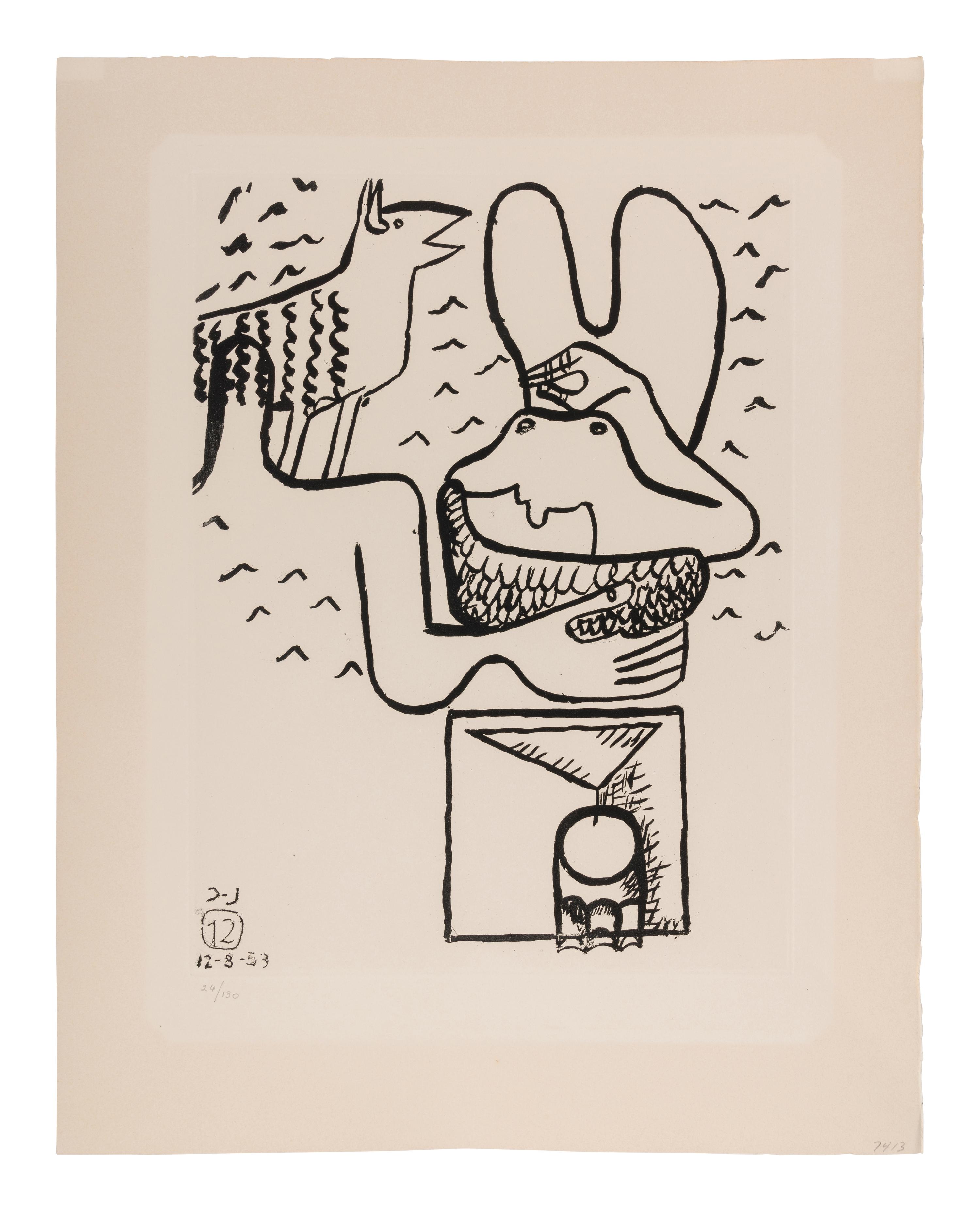 A group of three prints from Unité, 1963-65