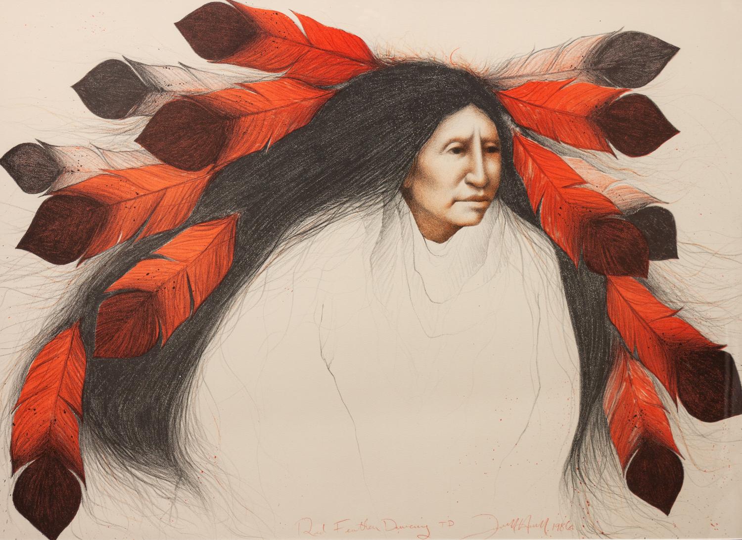 Red Feather Dancing , Test Proof