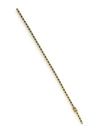 EMERALD AND DIAMOND BRACELET