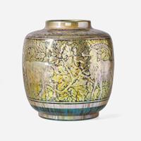 A Royal Lancastrian lustre glazed earthenware vase Richard Joyce (English, 1873-1931), Pilkington, England, 1905-1908