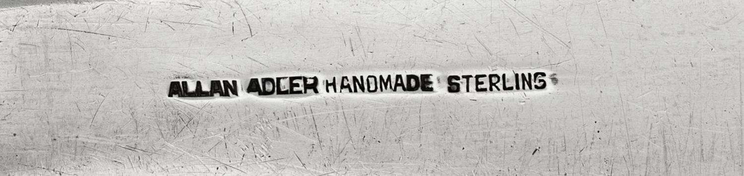 Six Allan Adler Silver Flatware Articles