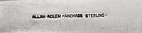 Six Allan Adler Silver Flatware Articles