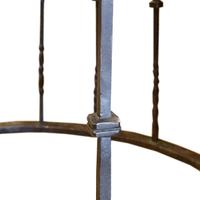 A Wrought Iron Table Base 39" W x 39" D x 30.5" H — Italy, 17th century