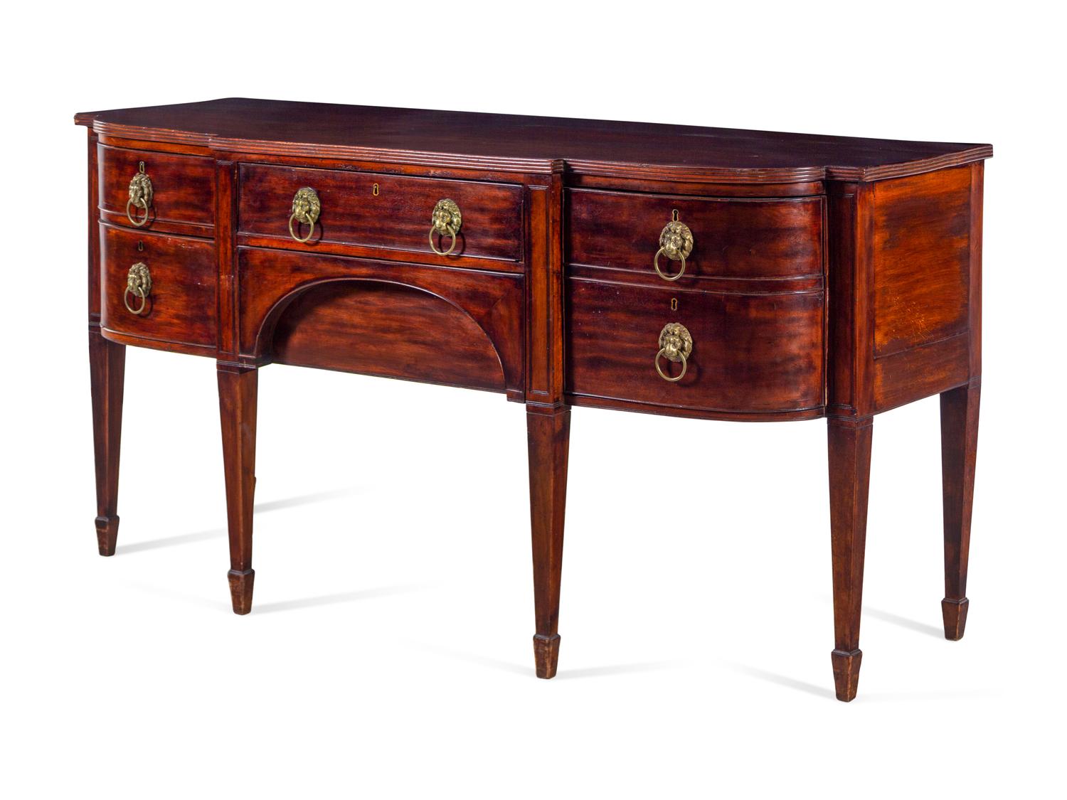 A Regency Mahogany Sideboard