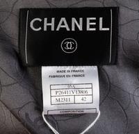 A Chanel Multicolor Wool and Cashmere Plaid Jacket Size 42.