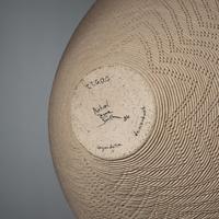 Richard Zane Smith (Wyandotte, b. 1955) — Corrugated Pottery Jar, 1986
