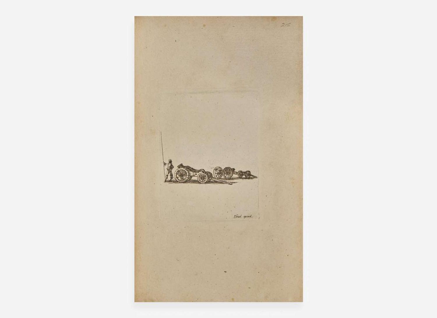 [Early Printing] Bella, Stef(ano). della: Receuil de diverses pieces tres-nessessaire a la fortification...