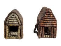 Four Bottle Cap Structures