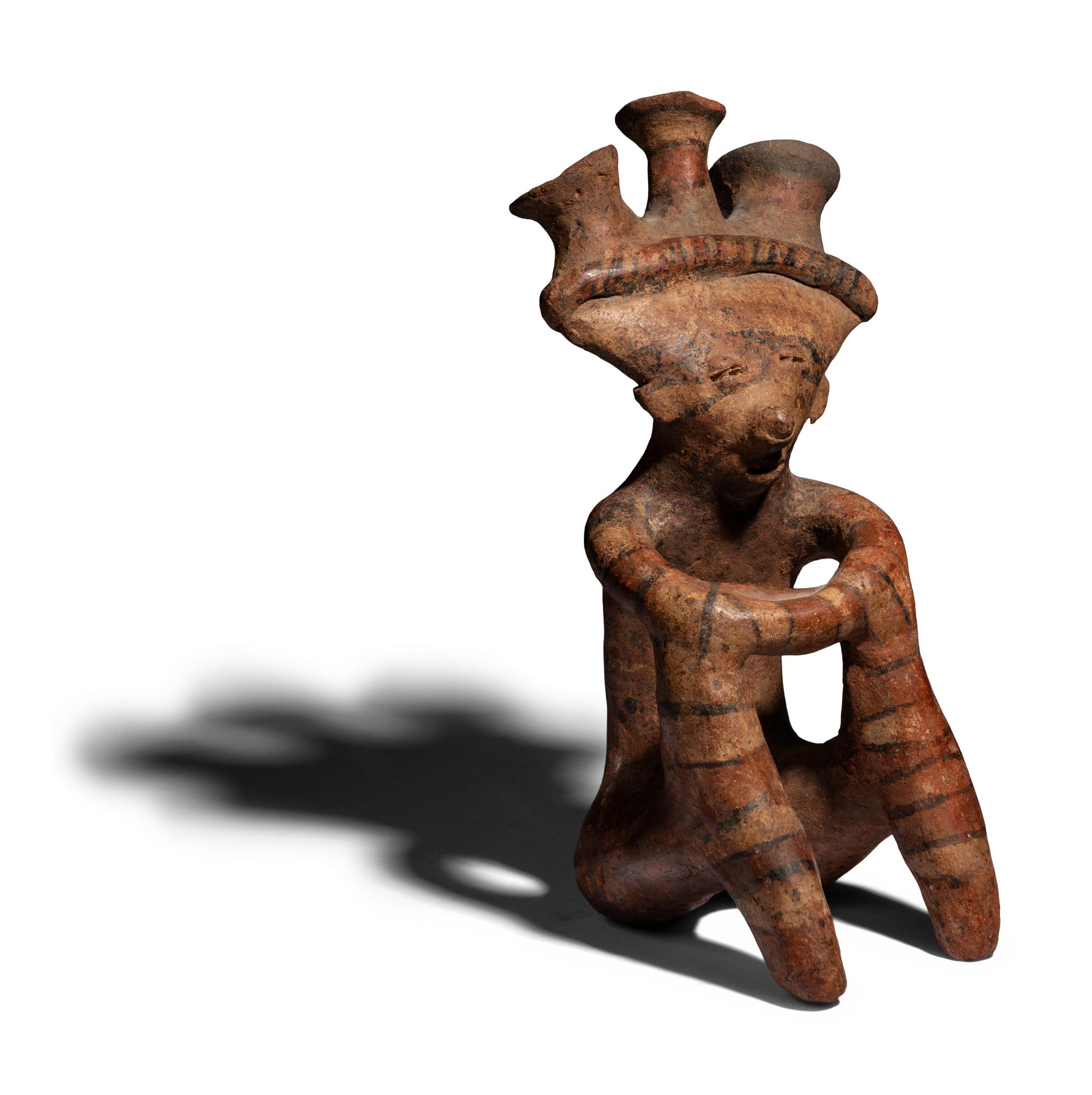 A Nayarit Seated Figure