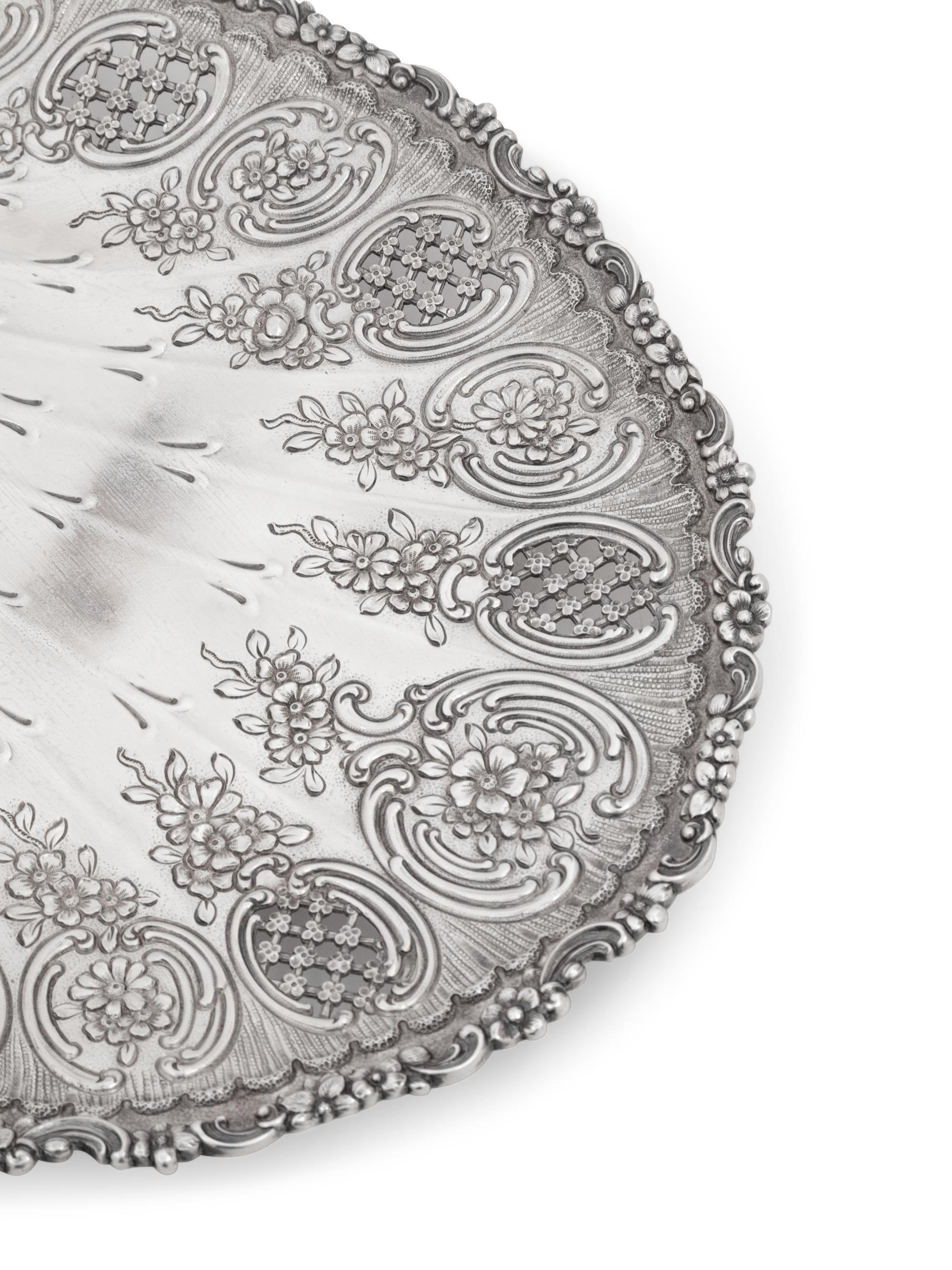 A Tiffany & Co. Silver Serving Dish