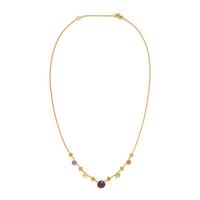 Marco Bicego, Multigem and Yellow Gold Necklace
