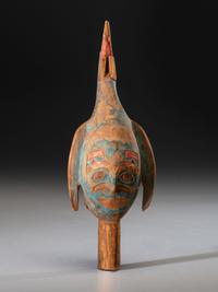 Northwest Coast Raven Rattle