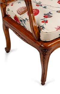 A Louis XV Provincial Walnut Marquise