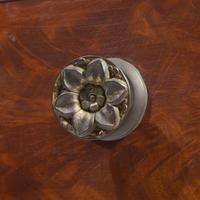 A Federal Figured Mahogany Linen Press