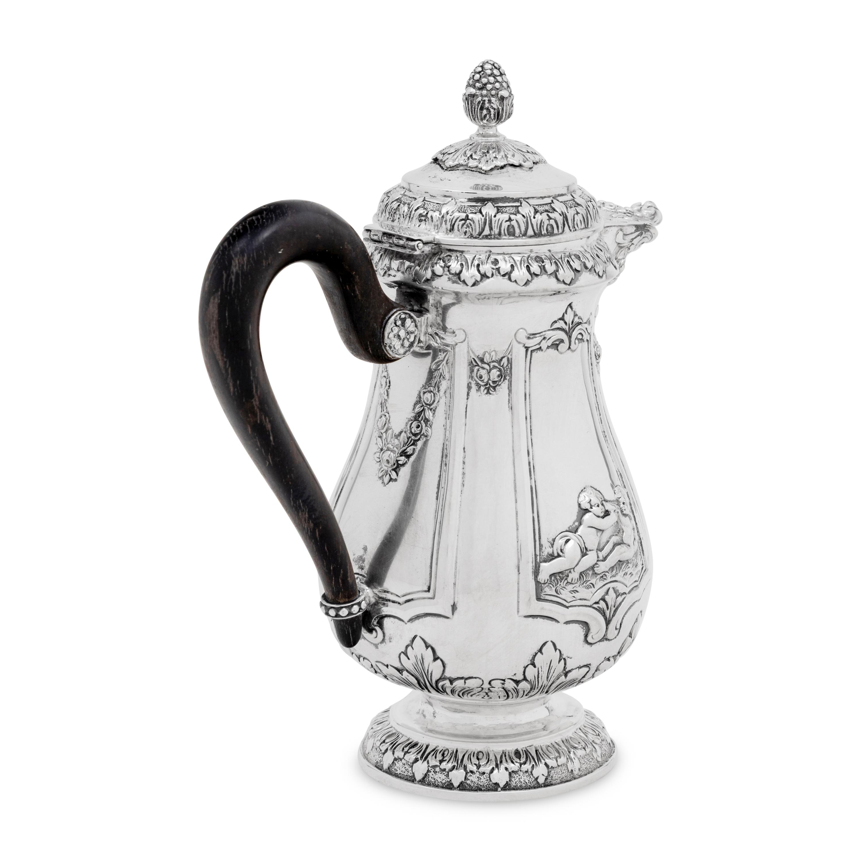 A German Silver Coffee Pot