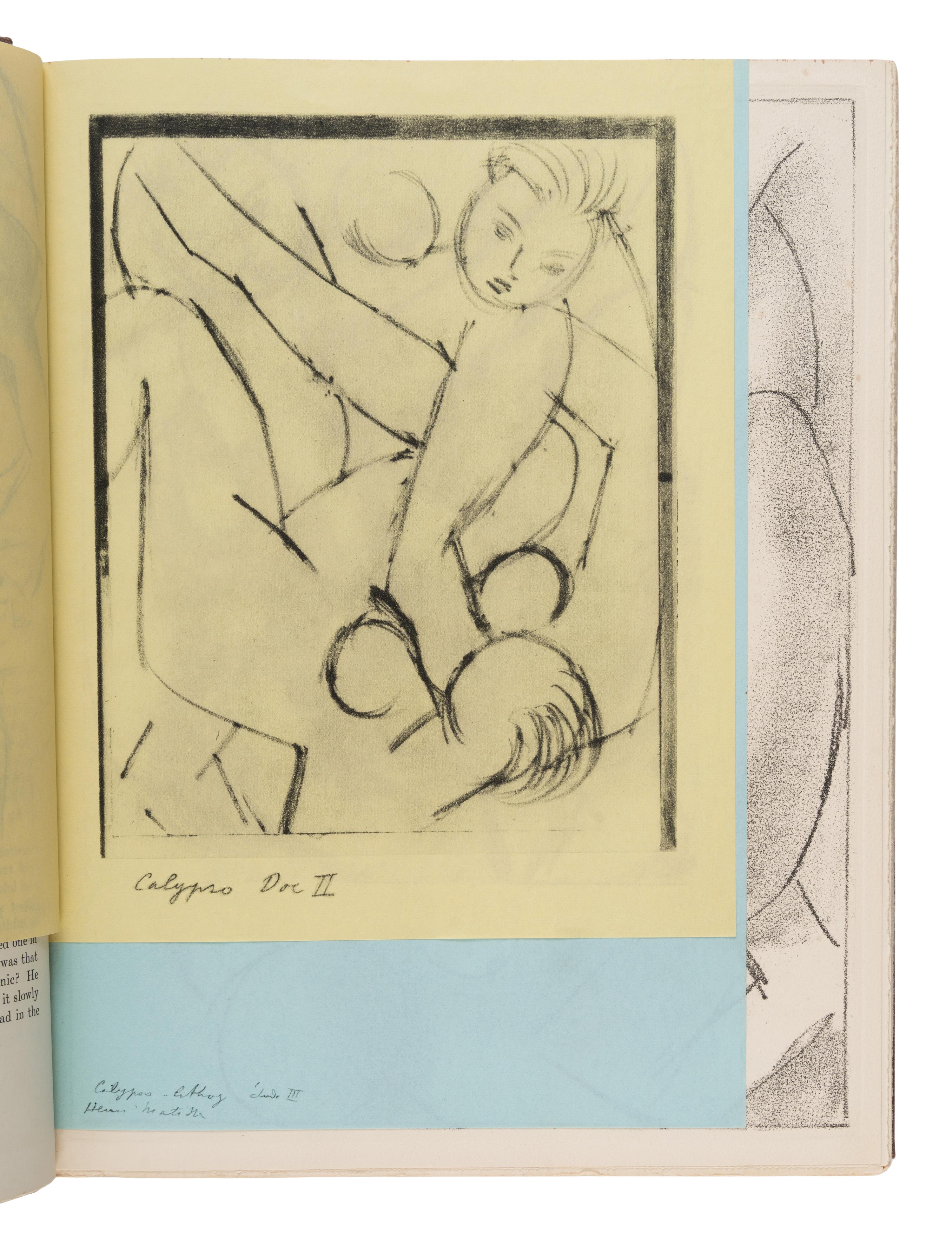 [Artist Book]. Matisse, Henri (1869-1954), artist. -- Joyce, James (1882-1941). Ulysses . New York: The Limited Editions Club, 1935.