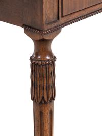 An E.J. Victor George III Style Mahogany, Sycamore and Pearwood Pembroke Table