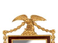 A Federal Style Parcel Gilt Mirror