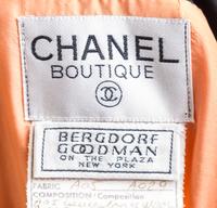 A Chanel Coral Wool Coat, Size 38.