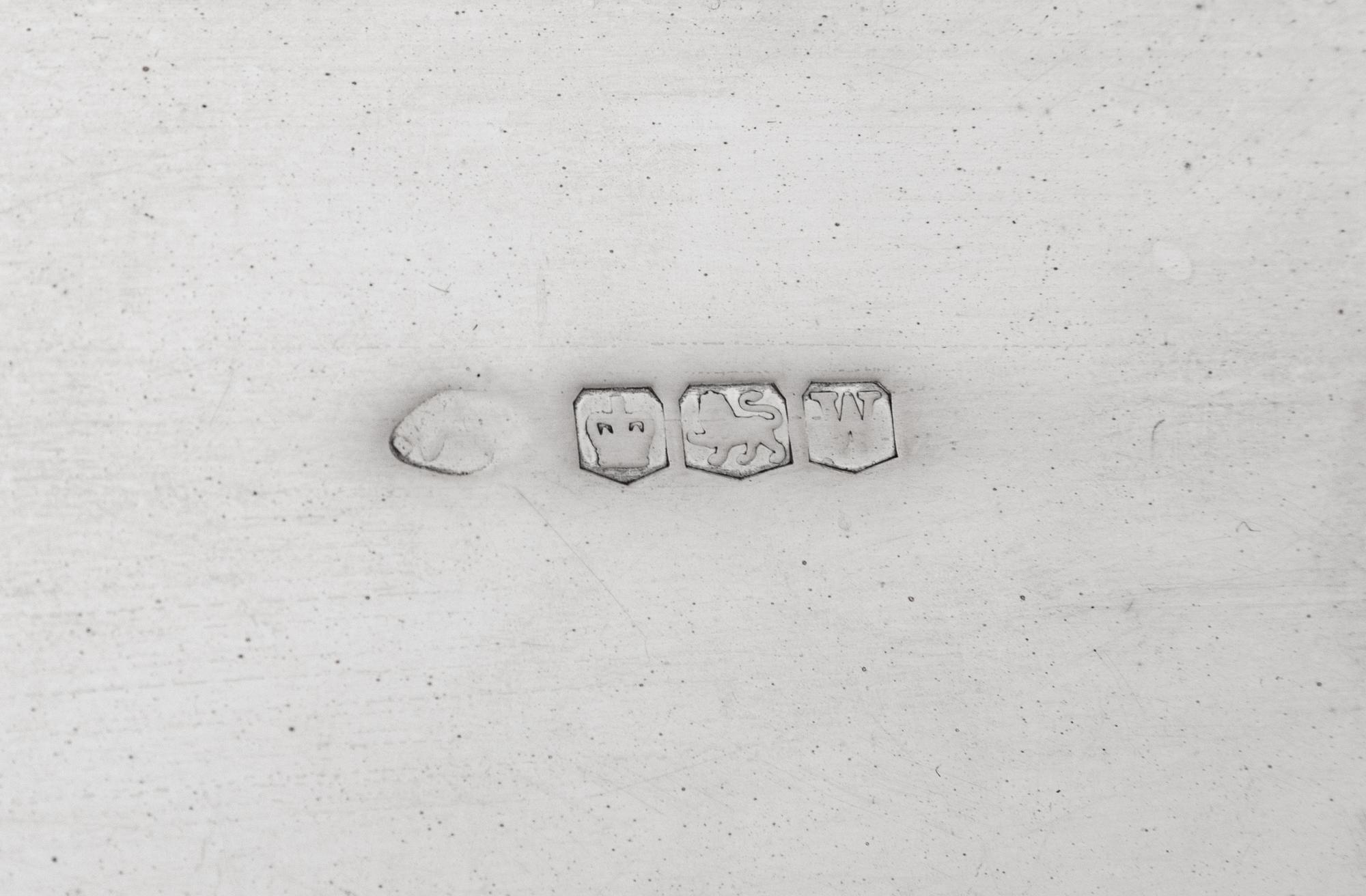 An English Silver Tray