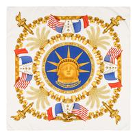 Hermès, Four Silk Scarves 90