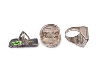 Navajo and Zuni rings