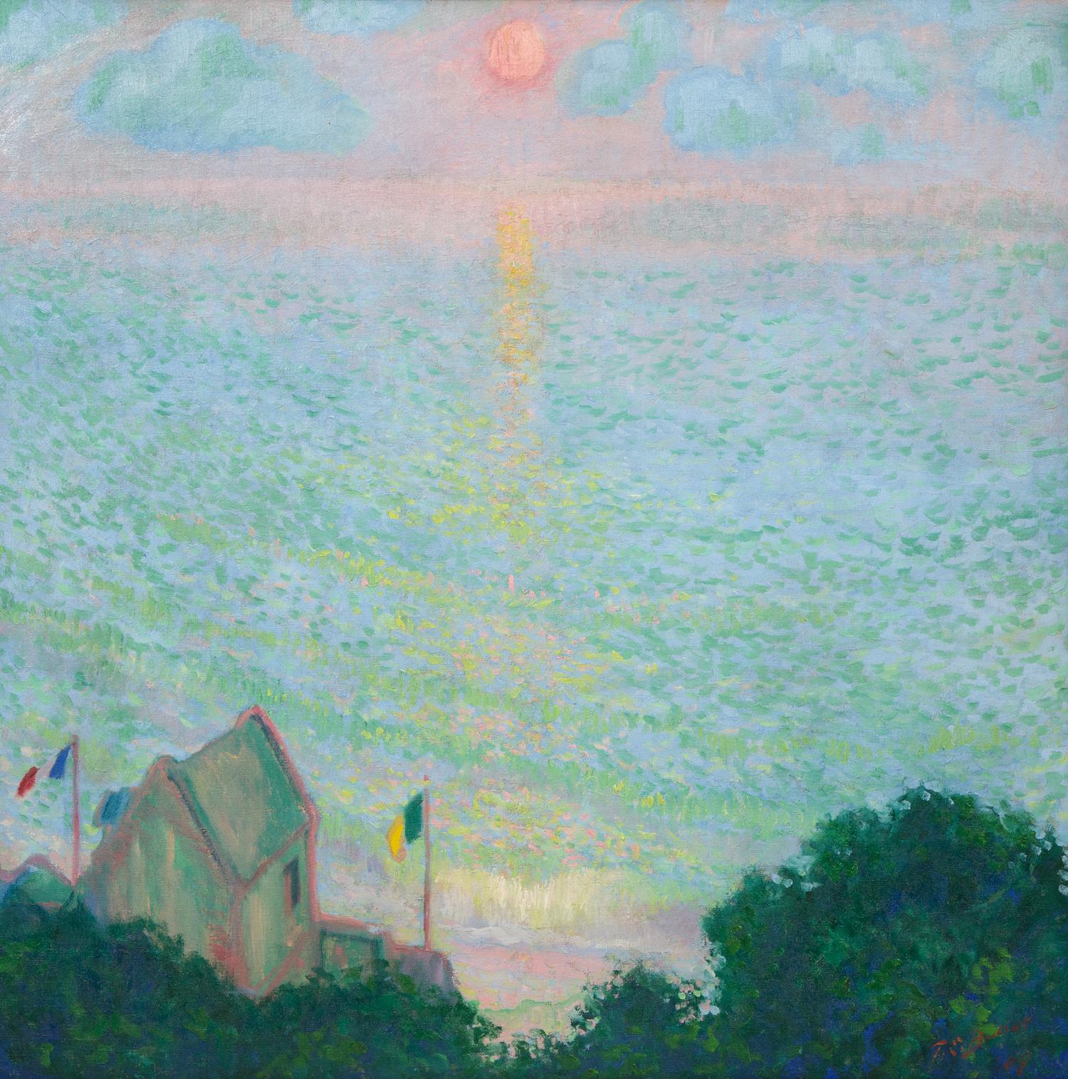 Coucher de soleil à Veules-les-Roses , 1909