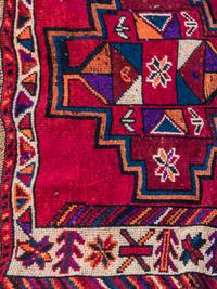 A Oushak Wool Gallery Rug