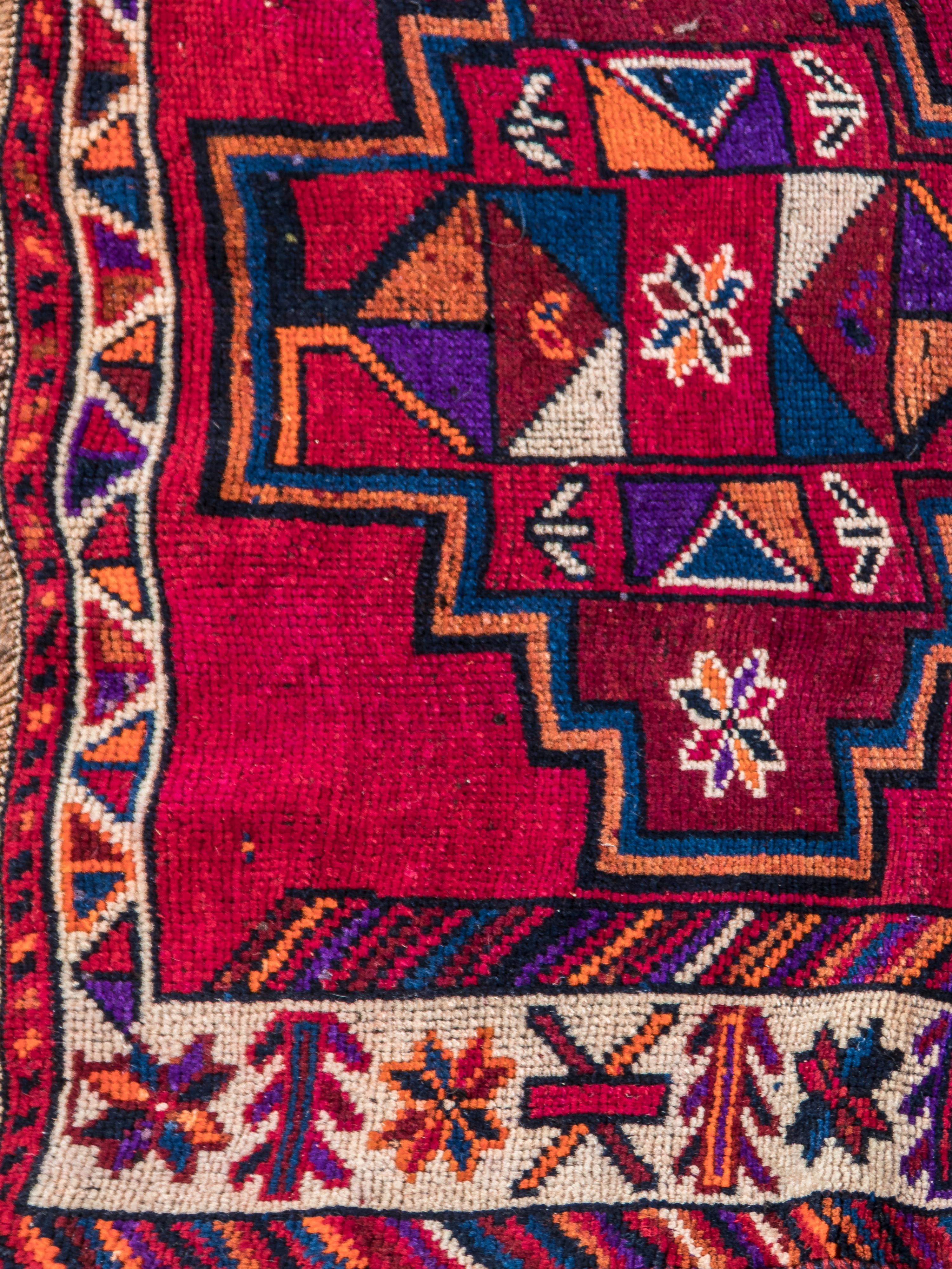 A Oushak Wool Gallery Rug