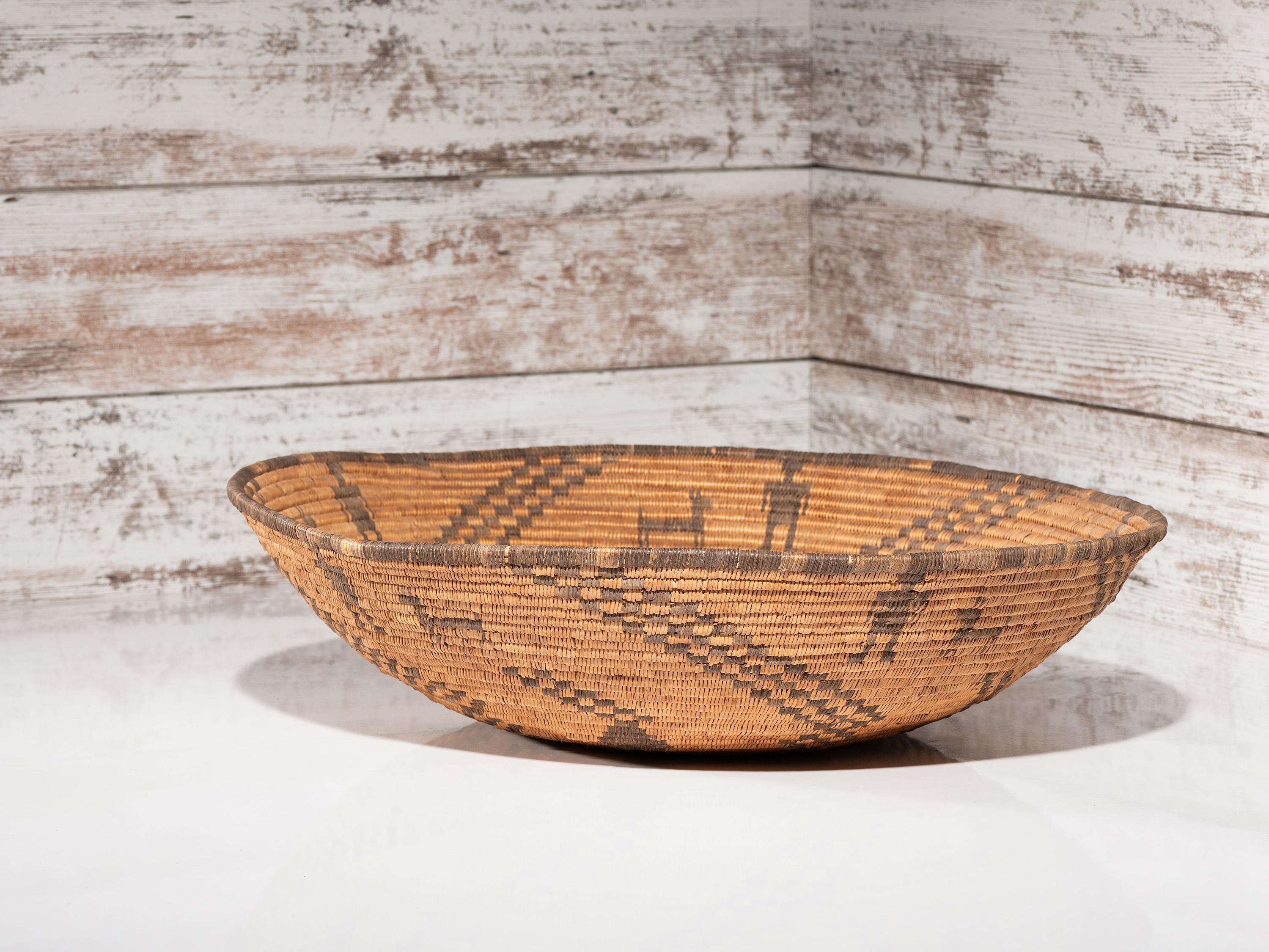 Apache Figural Basket