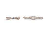 COLLECTION OF BAR BROOCHES