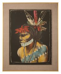 Taos Turtle Dancer, editioned 2/80
