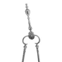 A George III Steel Serpentine Fender and Fireplace Tools