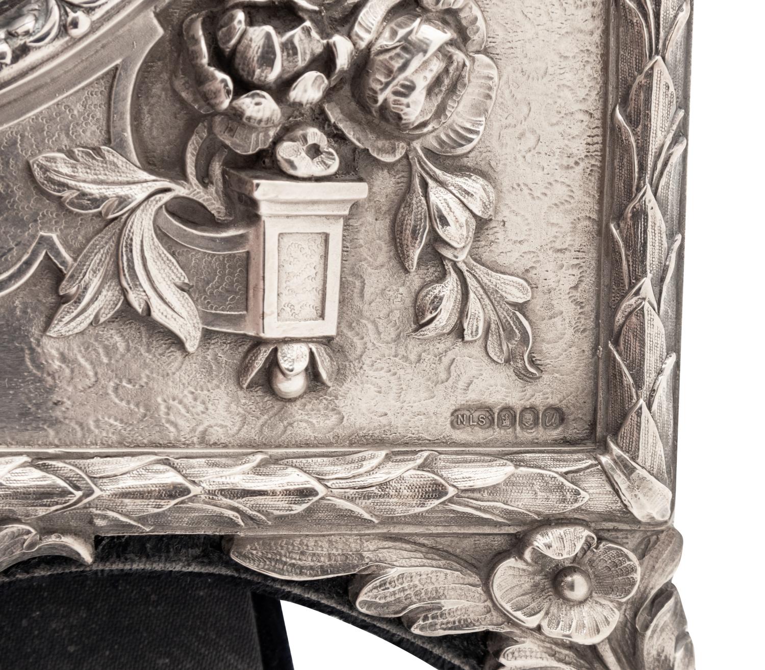 An English Silver Picture Frame