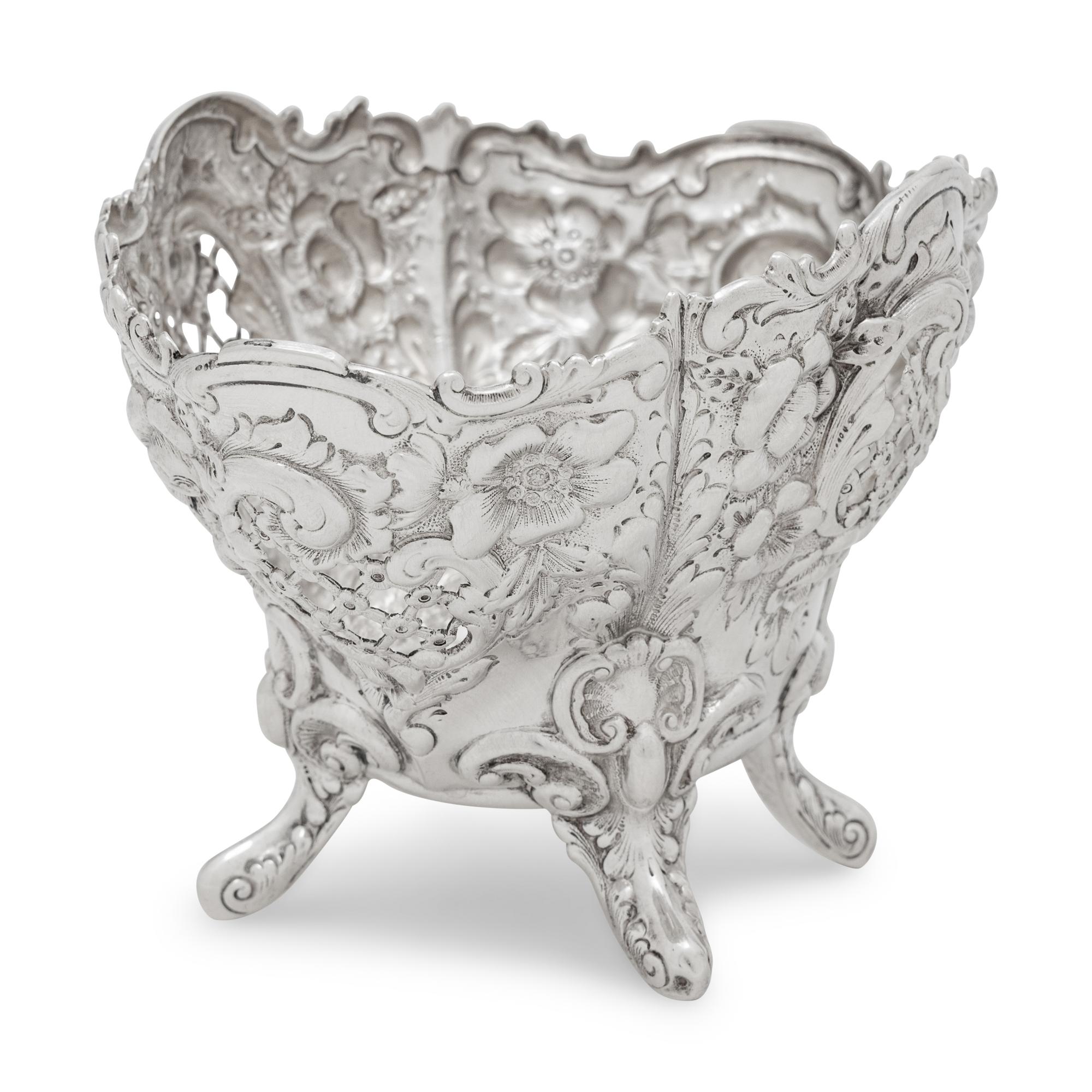 An American Silver Candy Dish