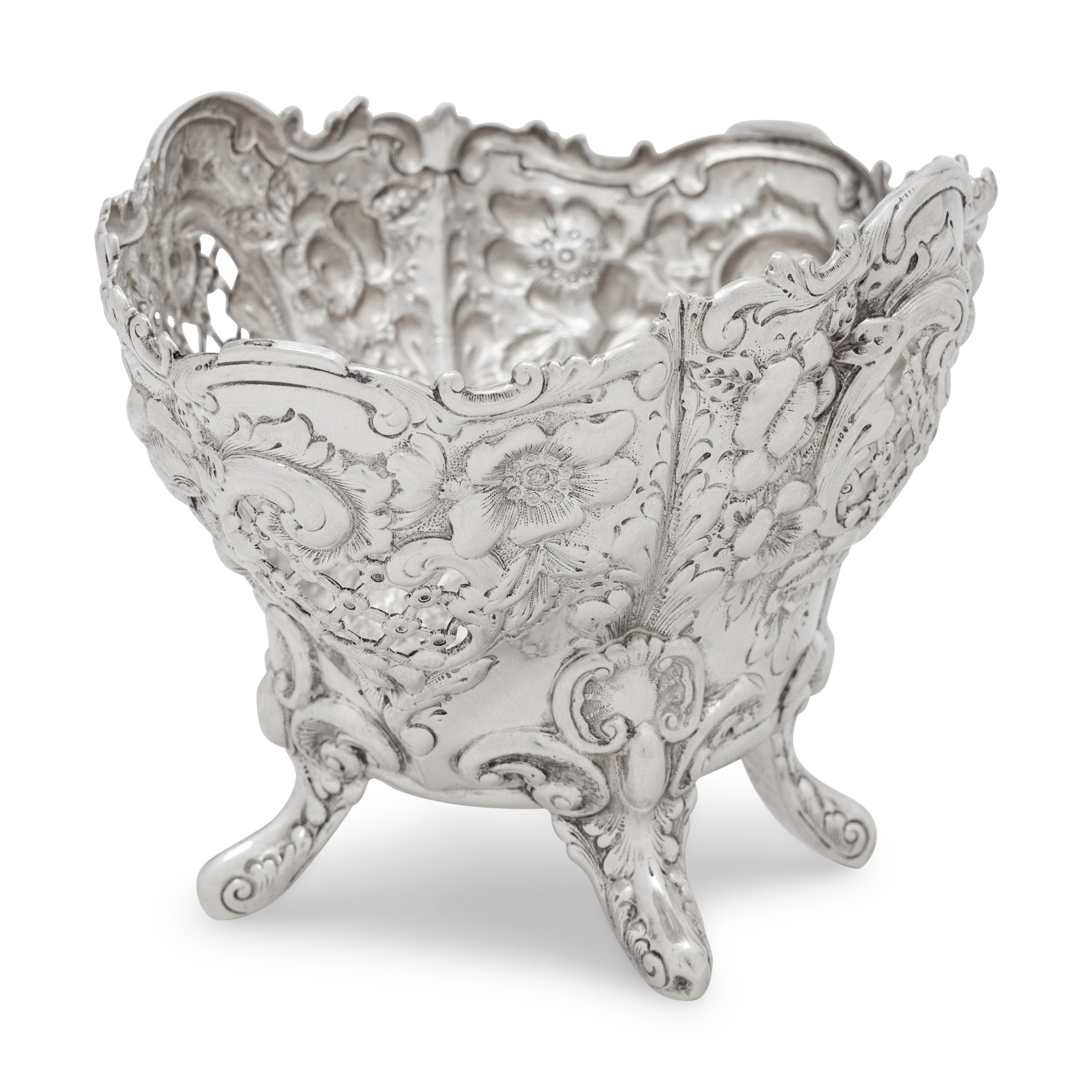 An American Silver Candy Dish