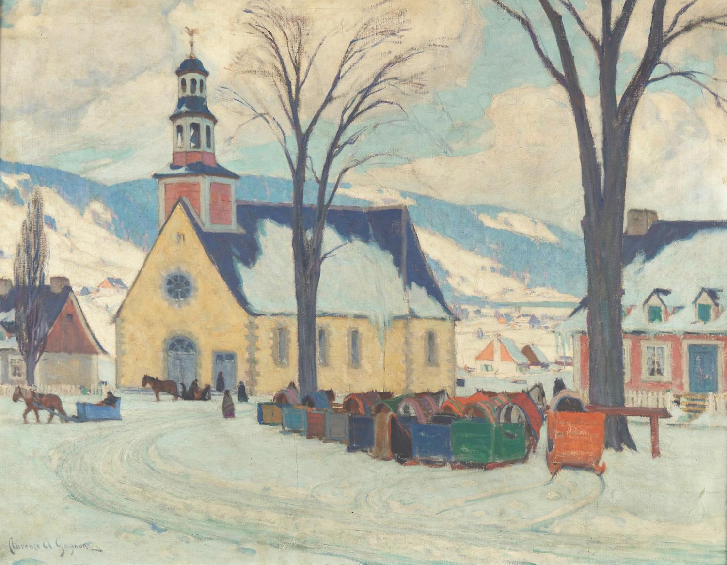 Sunday Morning, Québec, c. 1921